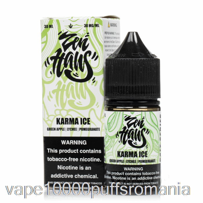 Vape Romania Karma Ice - Saruri Zen Haus - 30ml 30mg